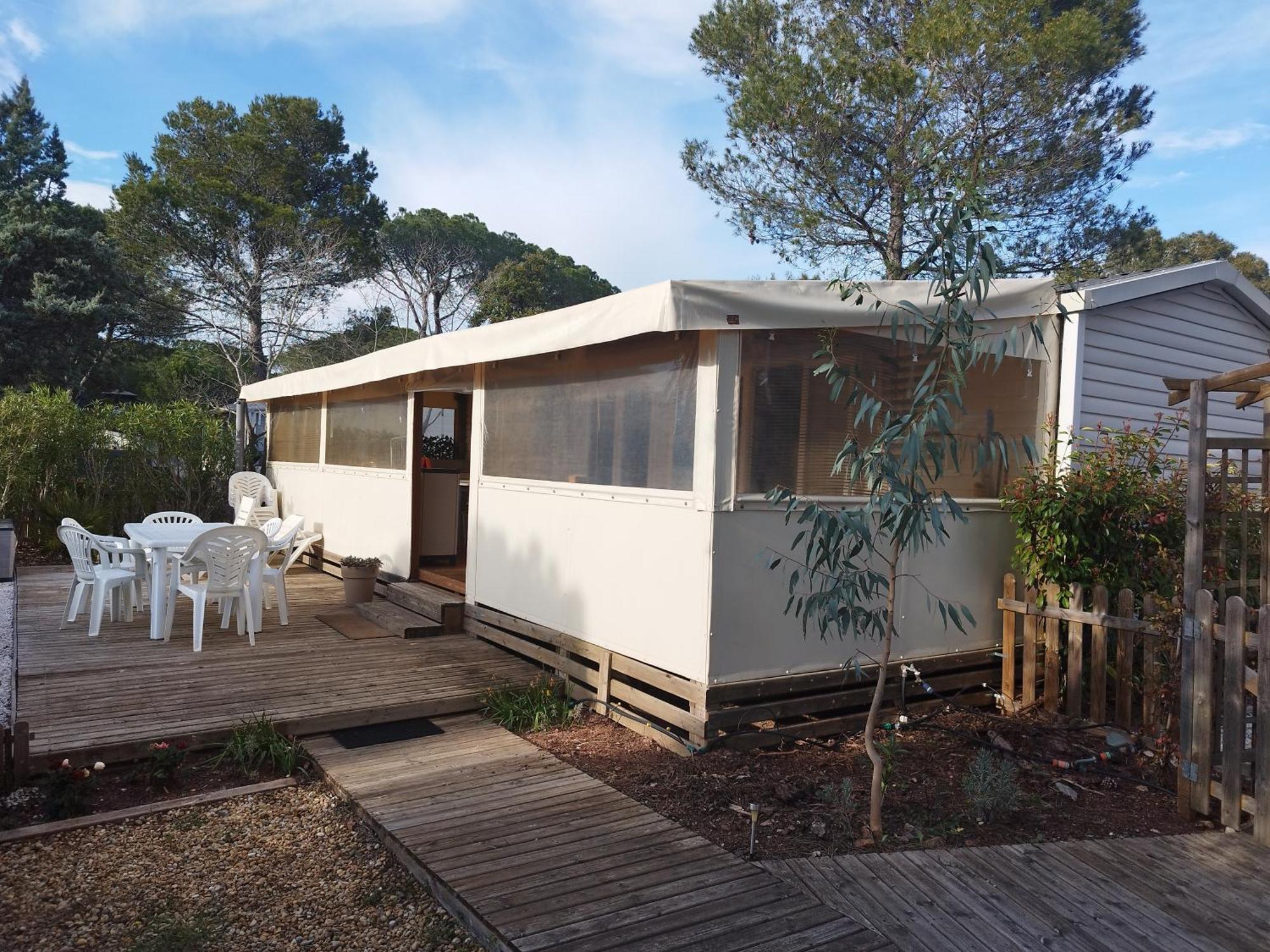 Mobil Home A Louer Dans Camping Des Cigales Le Muy 5 Etoiles Extérieur photo